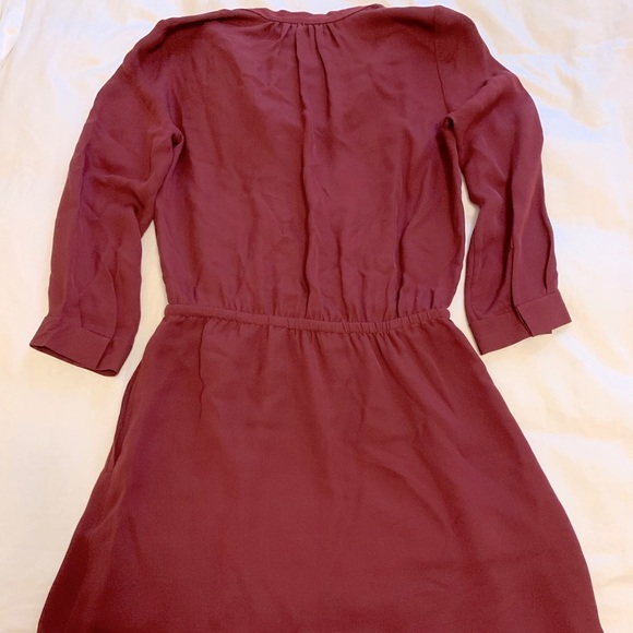 Aritzia Babaton Bennett 100% silk dress Size XXS - Picture 2 of 4